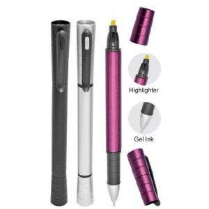 [Plastic] Gel Ink Pen - PP2820G with Highlighter